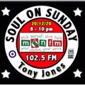Soul On Sunday Show - 20/12/20, Tony Jones on MônFM Radio * SANTA's SOUL * XMAS SHOW *