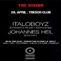 Johannes Heil (Live PA) @ The Vision - Tresor Berlin - 28.04.2012