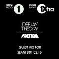 Guest Mix for Seani B on BBC Radio 1 & 1Xtra 1/2/16