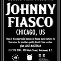 Johnny Fiasco - Live in Vancouver - March 3, 2012