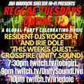 Jah Warrior Shelter presents Reggae Tuesdays Online (Unity Sound Set) Feb 1st 2022
