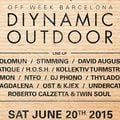 Solomun live @ Diynamic Outdoor (Parc del Forum, Barcelona) – 20.06.2015