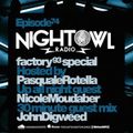John Digweed - Guest Mix, Night Owl Radio 074, Sirius XM, Los Angeles (20-01-2017)