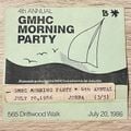 TAPE 3: 4th Annual GMHC Morning Party . Fire Island Pines . Michael Jorba . July 20, 1986