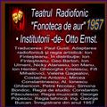 Va ofer: Teatrul  Radiofonic  Fonoteca de aur  Institutorii -de- Otto Ernst - Traducerea: Paul Gusti