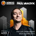 Paul van Dyk’s VONYC Sessions 499.7 – PvD Live @ Cream Amnesia Closing Party 2015