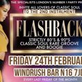 LIVE RECORDING FROM FLASHBACK PT 6 @ WINDRUSH BAR (FRIDAY 24TH FEB 2023)