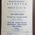 READING ALLDAYER MONDAY 25th MAY 1981 TOM HOLLAND CHRIS BROWN JEFF YOUNG PART 1
