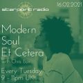 Modern Soul Et Cetera LIVE 16/2/2021 on Starpoint Radio