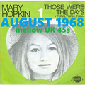 AUGUST 1968: mellow UK 45s