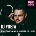 DJ POETA - BLACK CHART LIVE MIX @ RADIO SPIN (20.1.2020)
