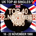 UK TOP 40 : 16 - 22 NOVEMBER 1980