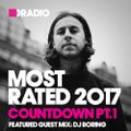 Defected Radio Most Rated 2017 Pt.1 w/ DJ Boring - 08.12.17