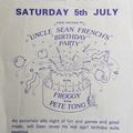 FROGGY SEAN FRENCH PETE TONG LIVE AT THE ROYALTY SATURDAY 5th JULY 1980