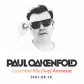 Paul Oakenfold - Essential Mix (live) Amnesia (2003.08.10.)