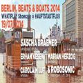 Sascha Braemer live at WHATIPLAY showcase - Haupstadtfloß, Berlin - Beats & Boats 2014.07.19.