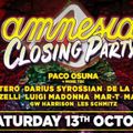 Paco Osuna - Live @ Amnesia Closing Party (Ibiza) - 13-OCT-2018