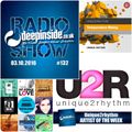 DEEPINSIDE RADIO SHOW 132 (Unique2Rhythm Artist of the week)
