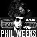 Phil Weeks @ Housepitality Wednesday April 9th, 2014 San Francisco
