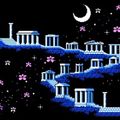 A CHANEL NIGHT ON THE ACROPOLIS ( image by 8bit stories )