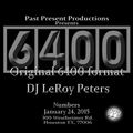 Club 6400 live at Numbers January 24th 2015