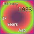 37 Years Ago =February 1983=
