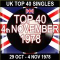 UK TOP 40 29 OCTOBER - 4 NOVEMBER 1978