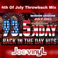 4TH OF JULY 93.5 KDAY THROWBACK 90'S HIP HOP MIX