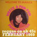 FEBRUARY 1969: Reggae on UK 45s