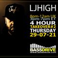 Just Funked Up On Track - LJHigh 4 Hour Takeover Part2 - Bassdrive.com 29-07-21