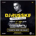 DJ Russke @ 02 Academy Birmingham Friday 4th May PROMO M1X