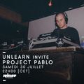 Unlearn Invite Project Pablo - 30 Juillet 2016