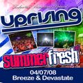 UPRISING SUMMER FRESH 6.6.08 DJ BREEZE MC DOMER