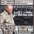 MISTER CEE THE SET IT OFF SHOW ROCK THE BELLS RADIO SIRIUS XM 1/25/21 2ND HOUR
