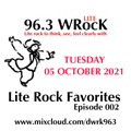 Lite Rock Favorites Episode #002 October 5, 2021