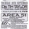 Tim Taylor at Herbal Tea Party (Manchester - UK) - 28 September 1995