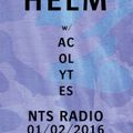 Helm & Acolytes - 1st February 2016