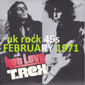 FEBRUARY 1971 uk rock 45s