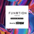 FUNKTION TOKYO Exclusive Mix Vol.75 Mixed By DJ CREW