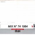 Mix N° 74 1984
