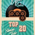 208 Top 20 - 1985 & 1992  - Epic Radio - Saturday 12th March 2022 - Simon Tate