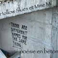 poésie en béton - Hollow Skies et Mme M.