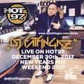 DJ FATFINGAZ LIVE ON HOT 97 NYE 2017 *NO COMMERCIALS*