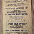 Unity Hi Fi v V-Rocket@Peckham Self Help Centre London UK 5.9.1987