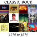 CLASSIC ROCK: 2 x 12 Vol 1 [1970 to 1974] feat David Bowie, Deep Purple, Black Sabbath, Genesis