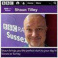 SHAUN TILLEY ON BBC RADIO SUSSEX/SURREY BREAKFAST : 30/12 & 31/12/21
