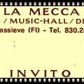 Discoteca La Mecca Pontassieve (FI) 19-09-1980 Dj Dottormaso
