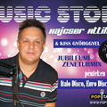 25 éves a Zeneturmix, jubileumi műsor a Music Storyban Kiss Györggyel és Hajcser Attilával. (11-15)