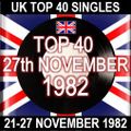 UK TOP 40: 21-27 NOVEMBER 1982