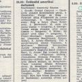 Örökzöld amerikai dallamok. Szerkesztő: Csermely Zsuzsa. 1986.02.11. Kossuth rádió. 20.00-21.00.